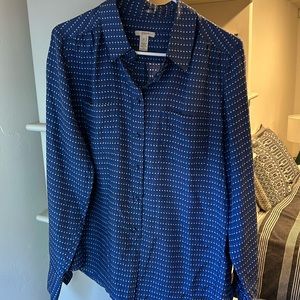 Silk blouse J. Crew